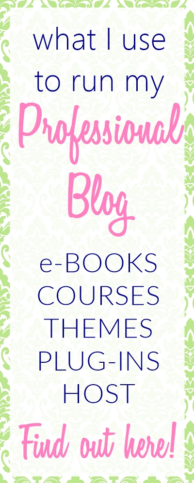  Find out what resources I use to run my professional blog in this post