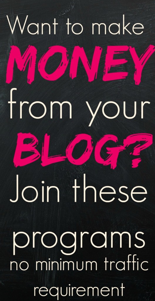 Want to make money from your blog Join these programs