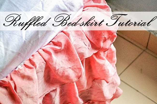 ruffled bed skirt