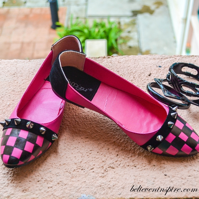 Checkered Shoes DIY Tutorial