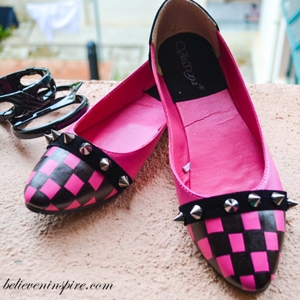 Checkered Shoes DIY Tutorial