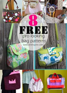 8 professional looking free bag patterns - Grab them NOW!