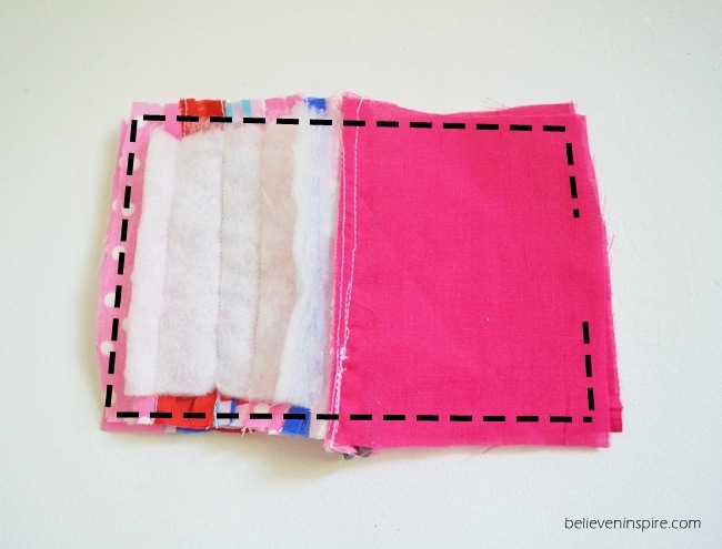 Quilted mini pouch sewing tutorial on Sew Some Stuff14