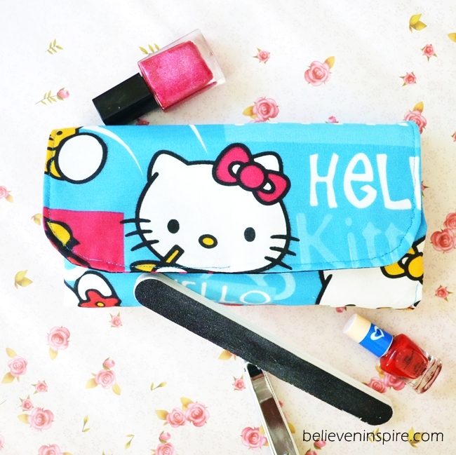 DIY Manicure Pouch (Sewing Ideas)