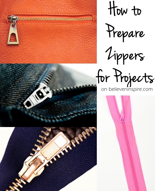 How to prepare zippers for sewing projects? Are you new to sewing? Having issues with sewing zippers? Don't know how to adjust them for your projects? Read THIS post where I will show you how to tame the zippers before starting any sewing project. Great post and sewing tips for beginners and will give you gorgeous end projects, CHECK IT OUT NOW!