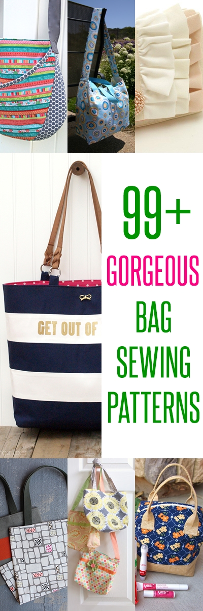 Sew a Bag (100+ free bag patterns and tutorials)Sew Some Stuff