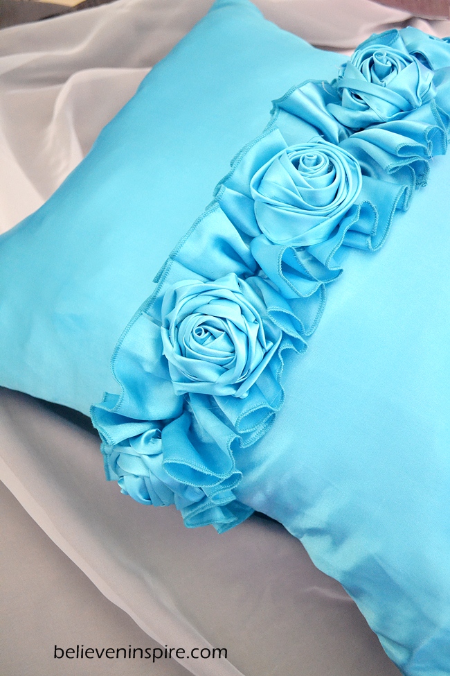 Luxurious silk pillowcase  designer knock off tutorial