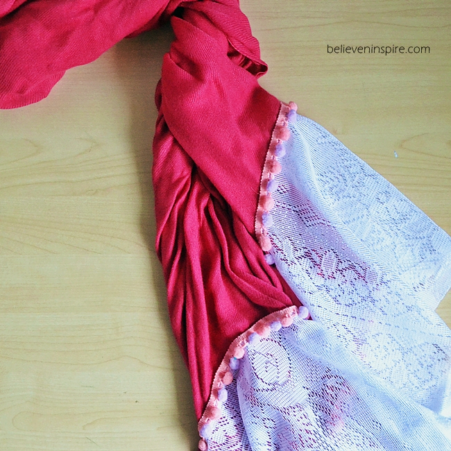 DIY Customized Scarf (Holiday Gift Ideas)