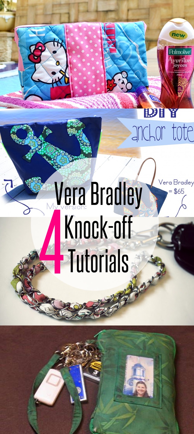 4 Vera Bradley Knock-off Tutorials on believeninspire.com