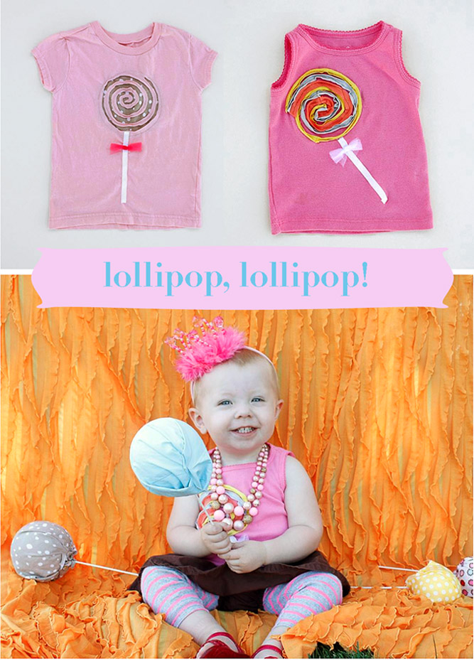 Lollipop Shirt Tutorial