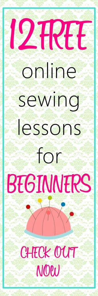 TOP 12 Free Online Basic Sewing Classes for Beginners-Sew Some Stuff