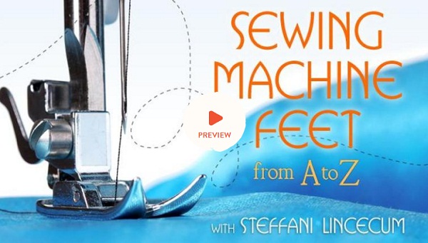 Sewing Machine Feet from A to Z