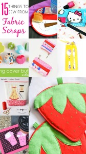 Check out these awesome Things to sew with fabric scraps which can be made from left over fabric in a jiffy! Great ideas for beginner sewing projects.