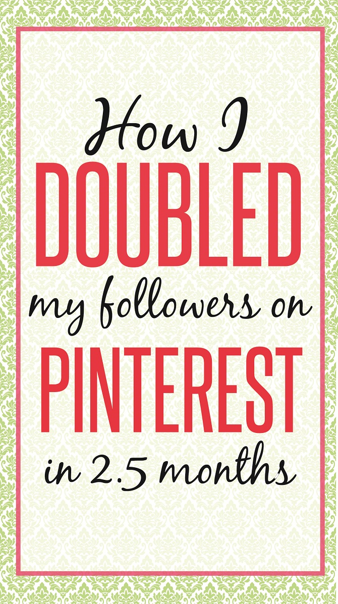 How I doubled my pinterest followers in 2.5 months. Struggling to grow your Pinterst followers? Tired of putting all your effort without any changes? Or are you a new blogger looking to grow real quick? CHECK out this post where I share my tools and strategies that I used to DOUBLE my followers in 2.5 months. READ NOW!