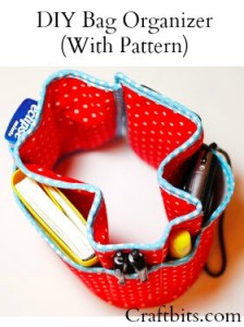 Bag Organizer Pattern - Sew Some Stuff