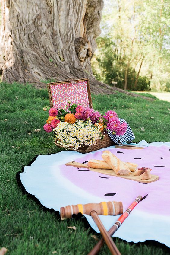 Watermelon blanket tutorial