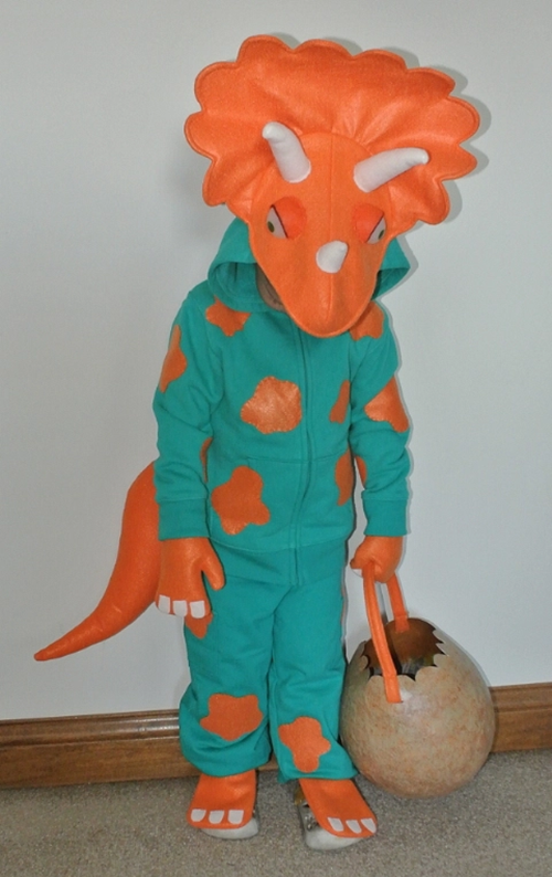 FREE Triceratops Costume Pattern