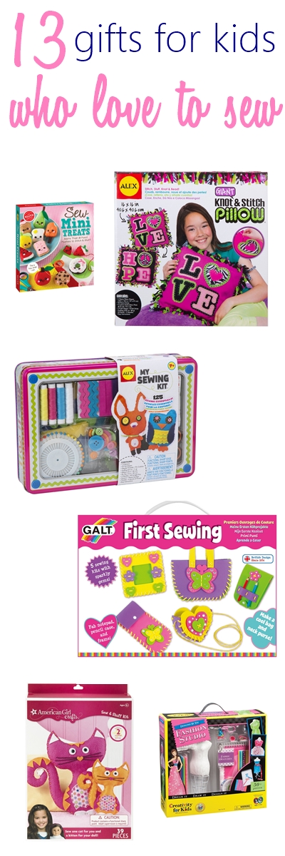 Gifts for Kids Who Love to (or Want to Learn to) Sew - Shiny Happy