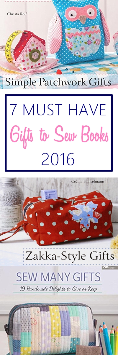 Gifts to sew ideas | books with holiday gifts to sew ideas | beginner gifts to sew | easy handmade gifts
