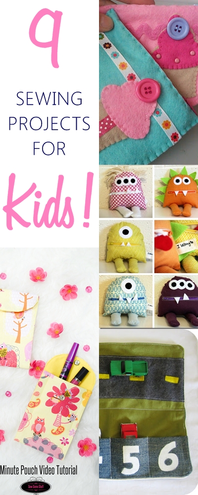 12 Easy Sewing Projects for Kids & Beginners - Diary of a Quilter