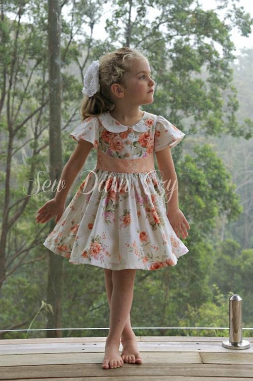 Girls party outlet dress pattern