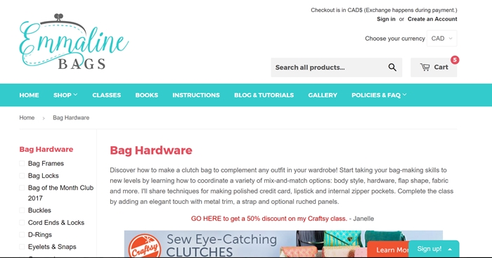 8 BEST and AFFORDABLE Online Bag Making Supplies Stores - Sew Some Stuff