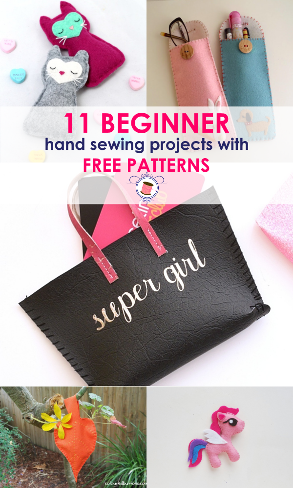 150 Awesome Sewing Projects That Takes Less Than 30 Minutes - Sew My Place  | Sewing projects for kids, Easy sewing, Sewing for beginners